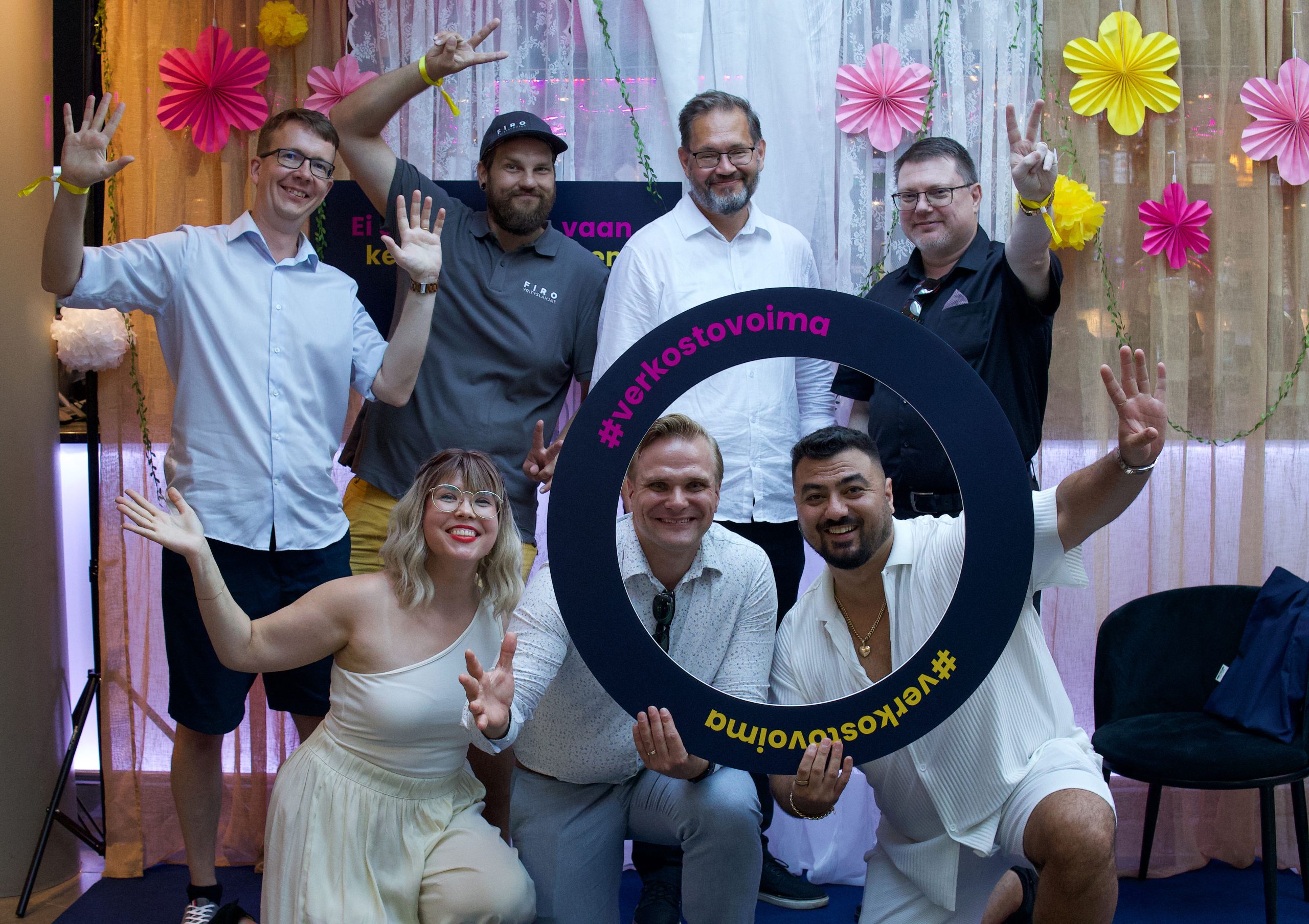 Verkostovoiman kesäjuhlan kumppanit 2025 Verkostovoiman kesäjuhlan kumppanit 2025